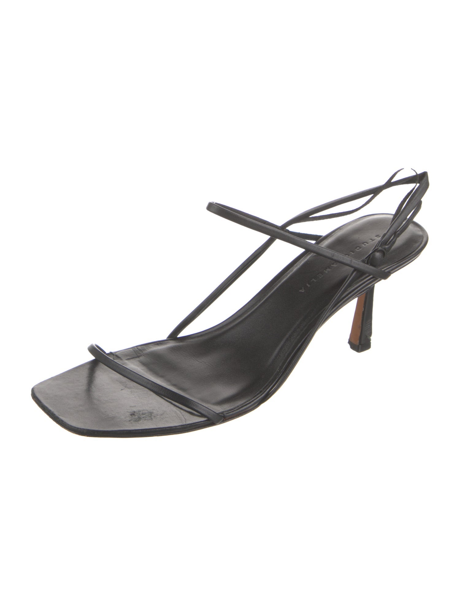 Studio Amelia Leather Slingback Sandals