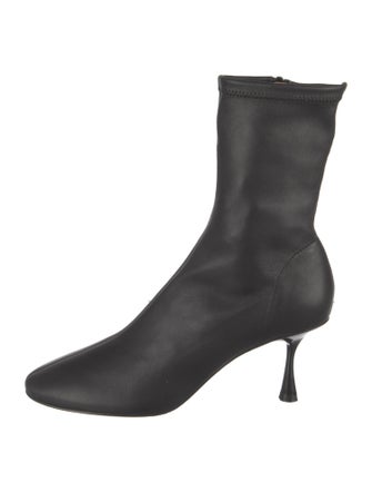 Studio Amelia Leather Sock Boots