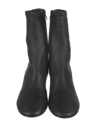 Studio Amelia Leather Sock Boots