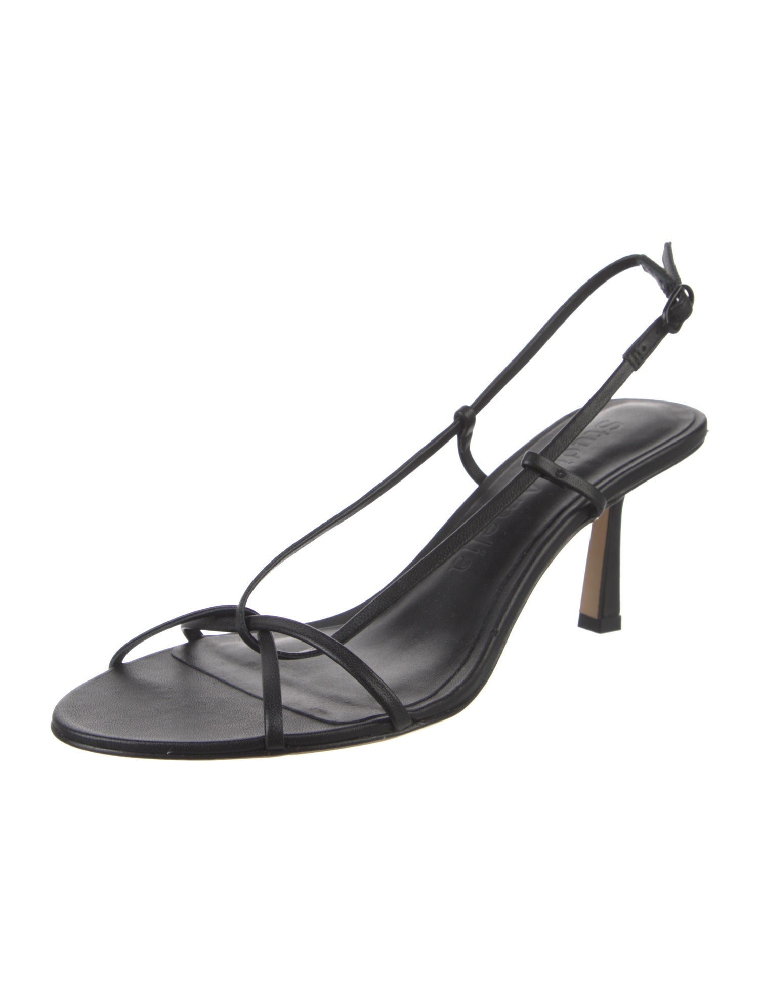 Studio Amelia Leather Slingback Sandals