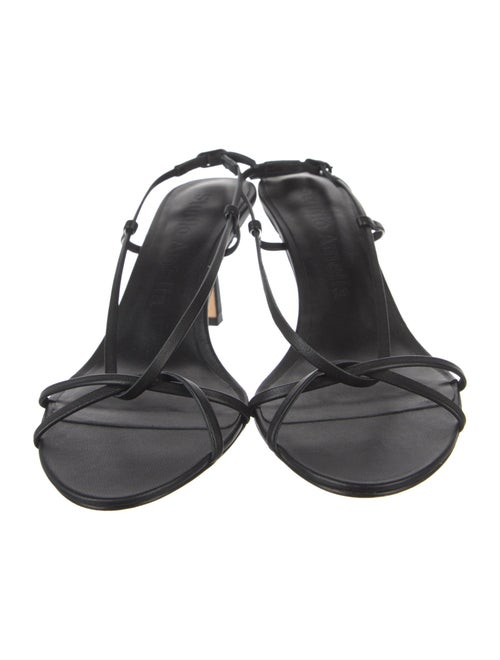Studio Amelia Leather Slingback Sandals