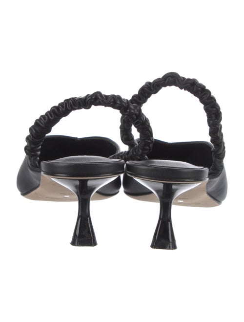 Studio Amelia Leather Slingback Pumps