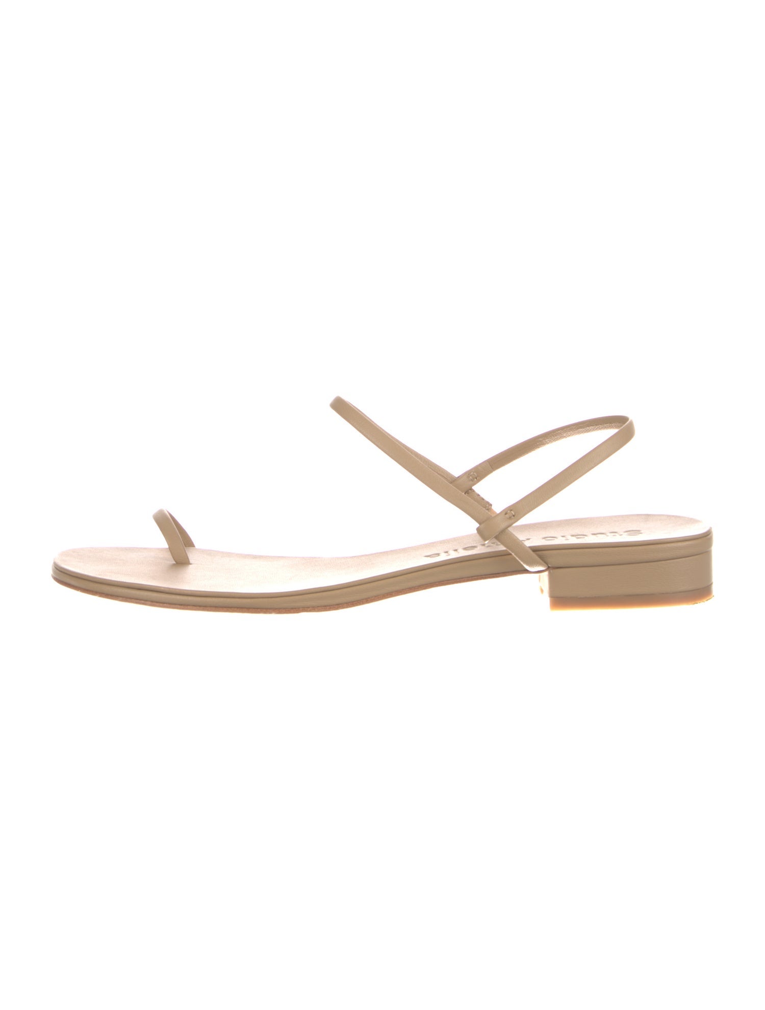Studio Amelia Leather Slingback Sandals