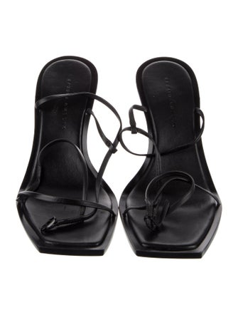 Studio Amelia Leather Slingback Sandals