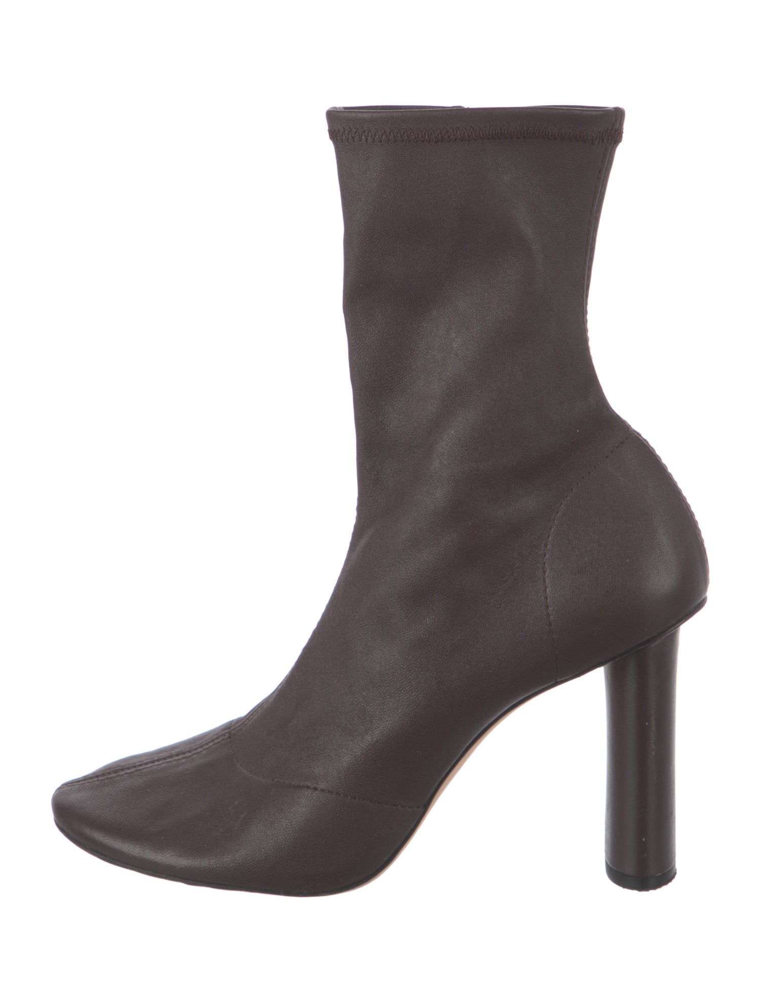 Studio Amelia Leather Sock Boots