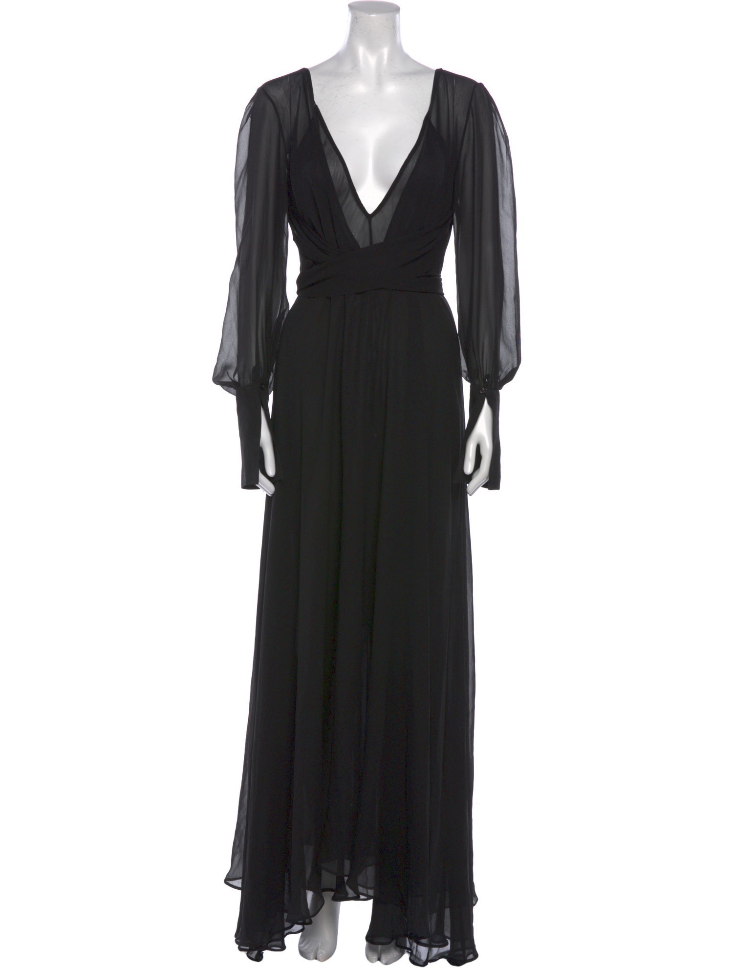 Studio Amelia Silk Long Dress