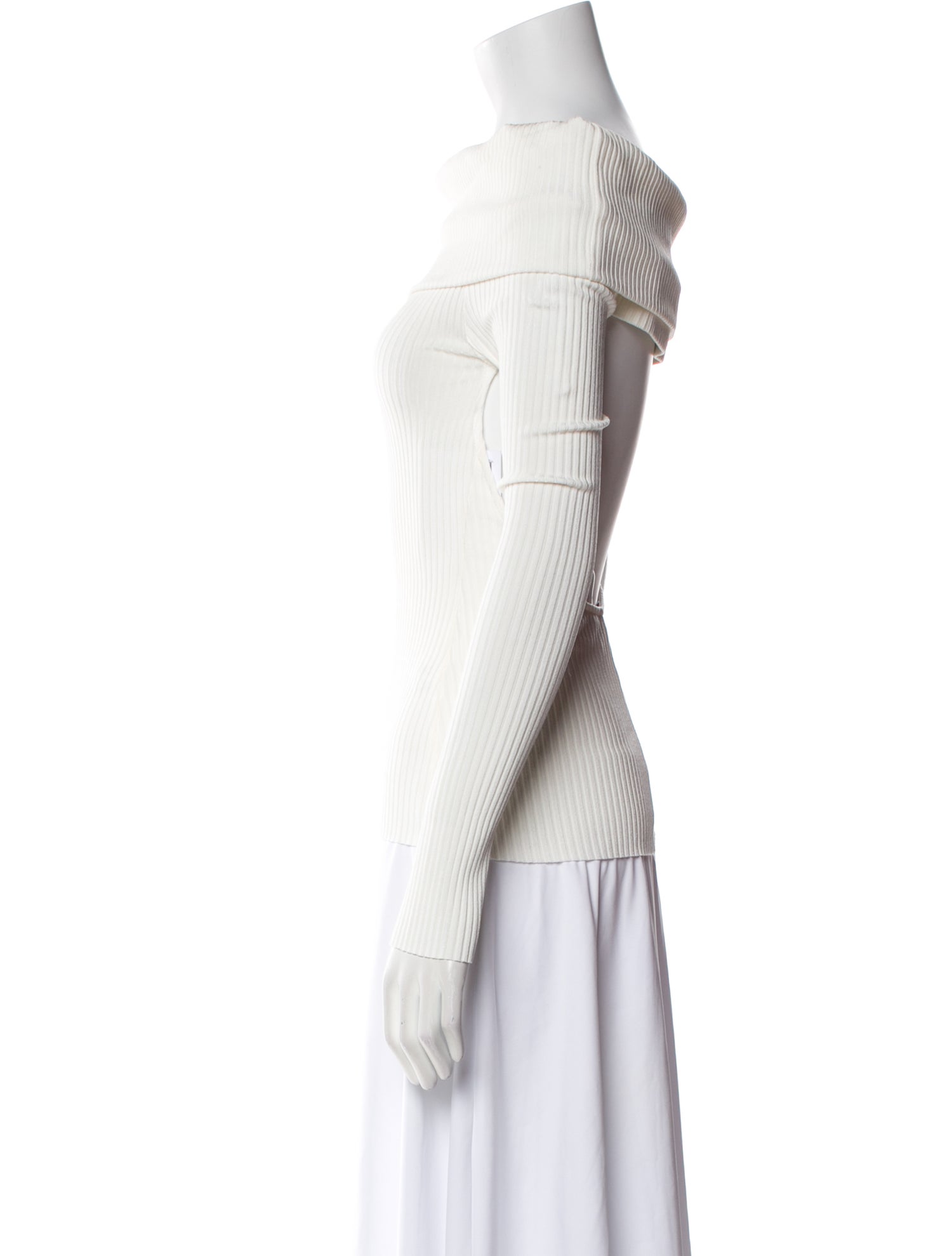 Studio Amelia Off-The-Shoulder Long Sleeve Top w/ Tags