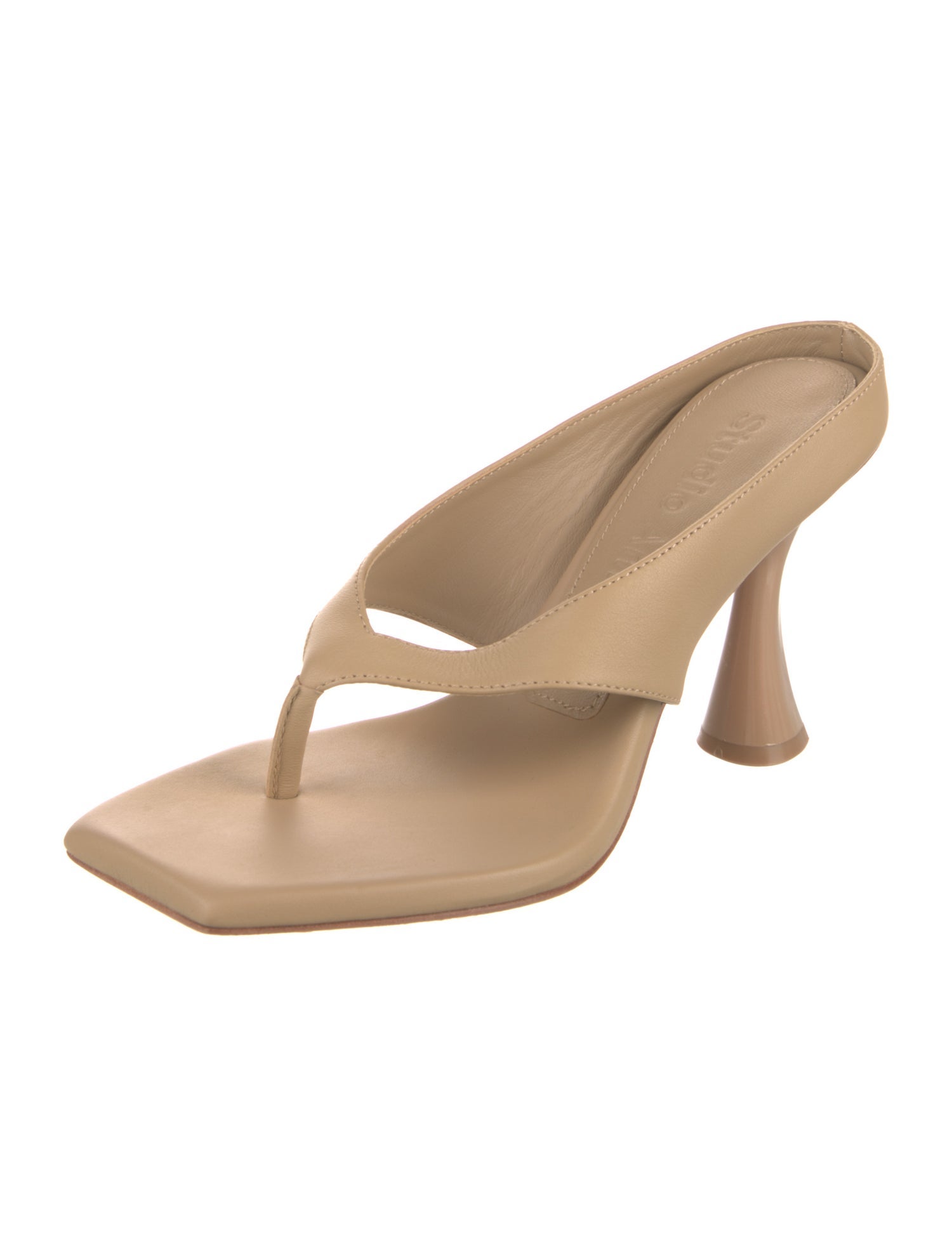 Studio Amelia Leather Slides