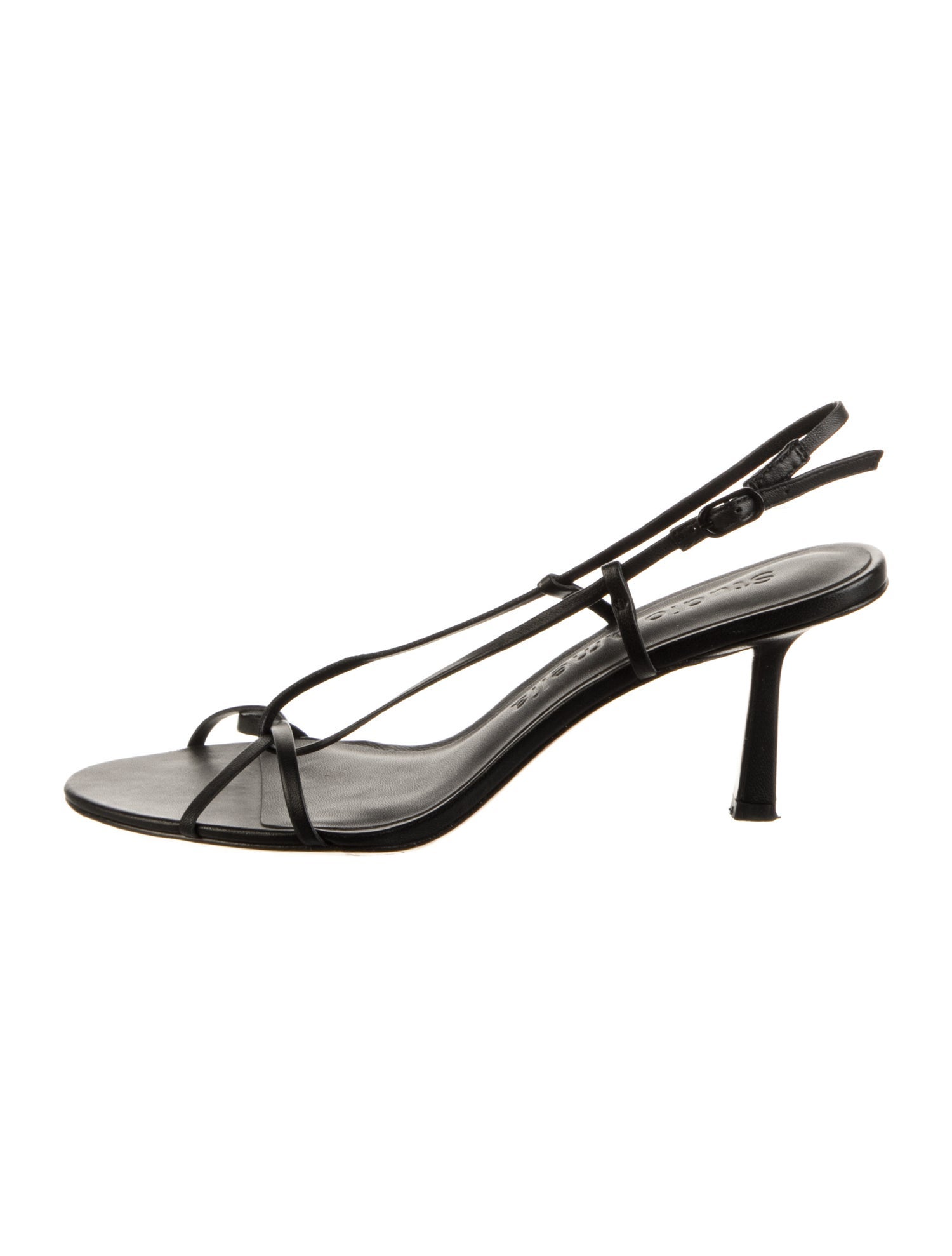 Studio Amelia Leather Slingback Sandals