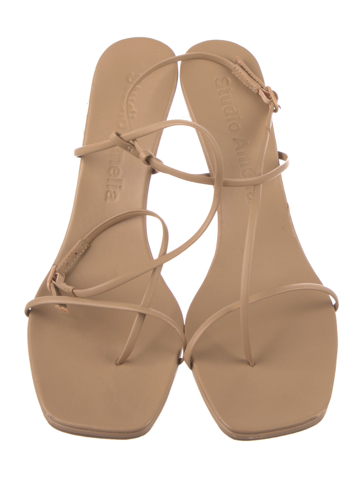 Studio Amelia Leather Gladiator Sandals