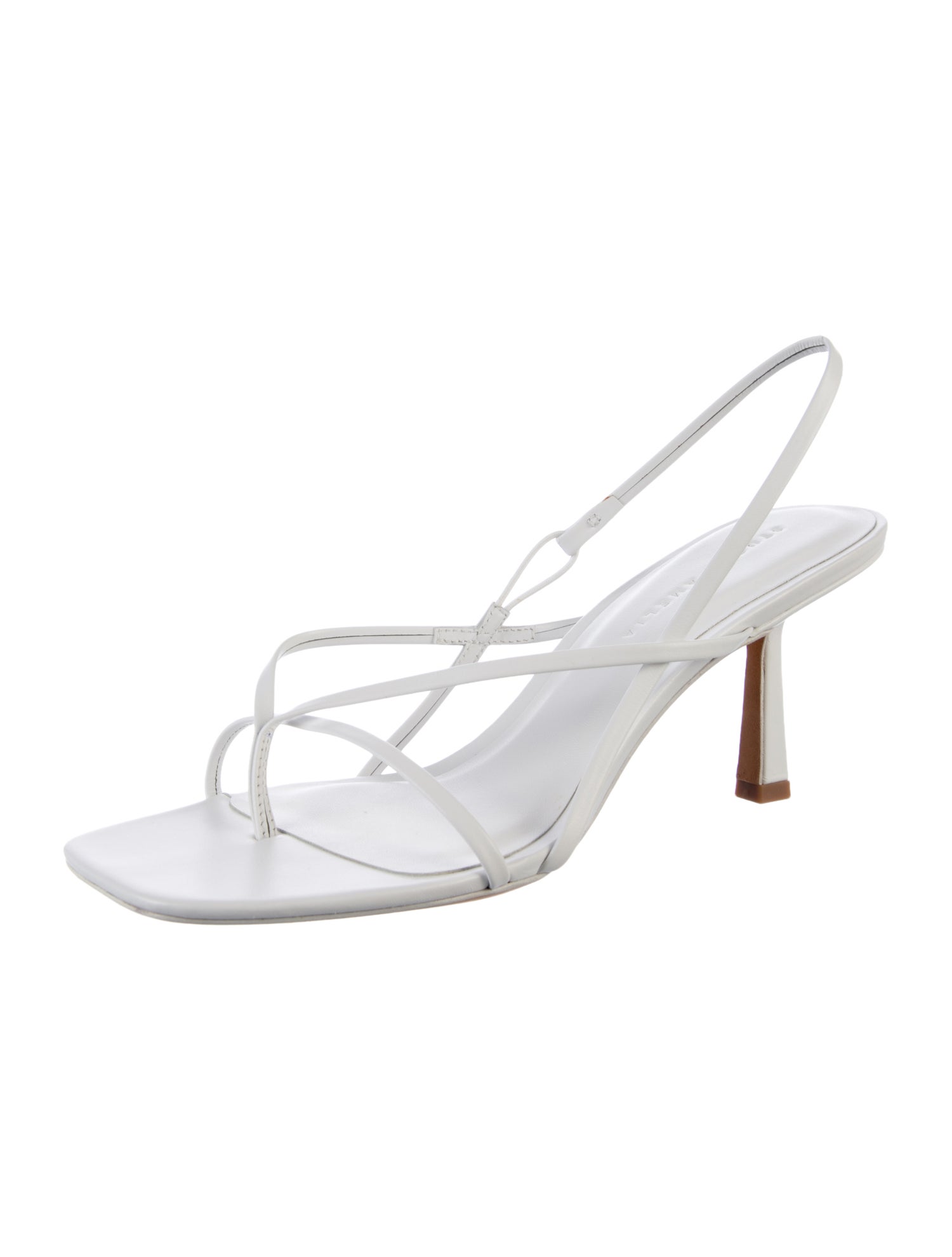 Studio Amelia Leather Slingback Sandals