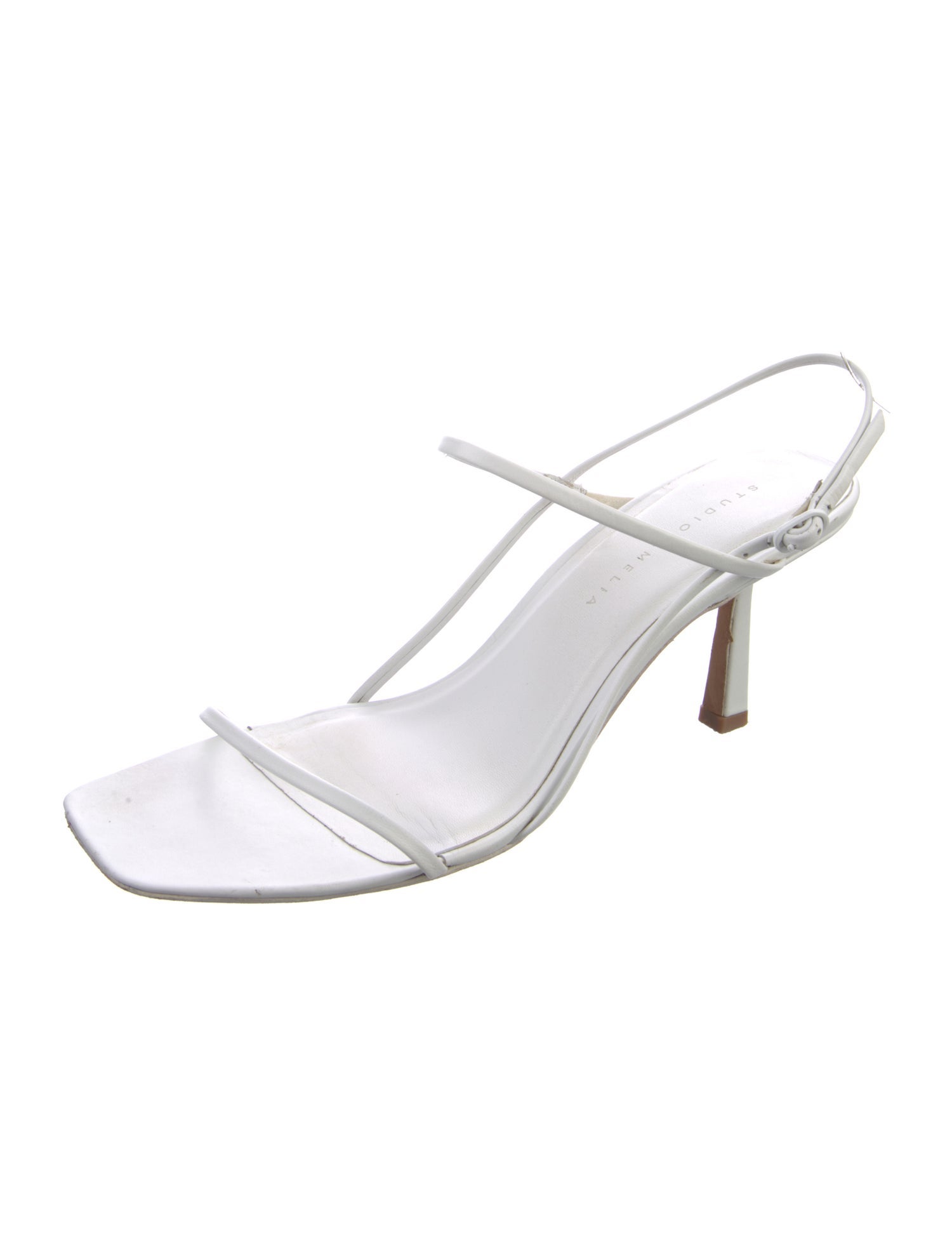 Studio Amelia Leather Slingback Sandals