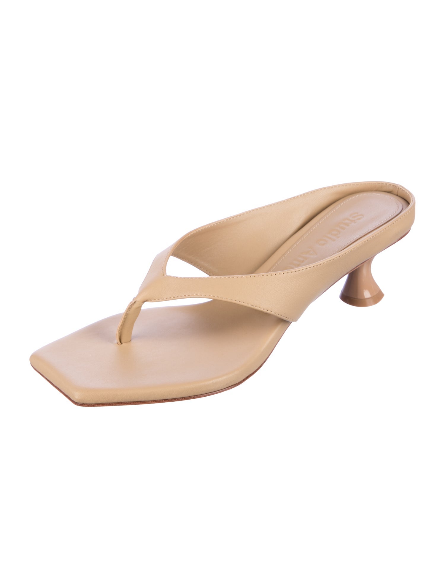 Studio Amelia Leather Slides