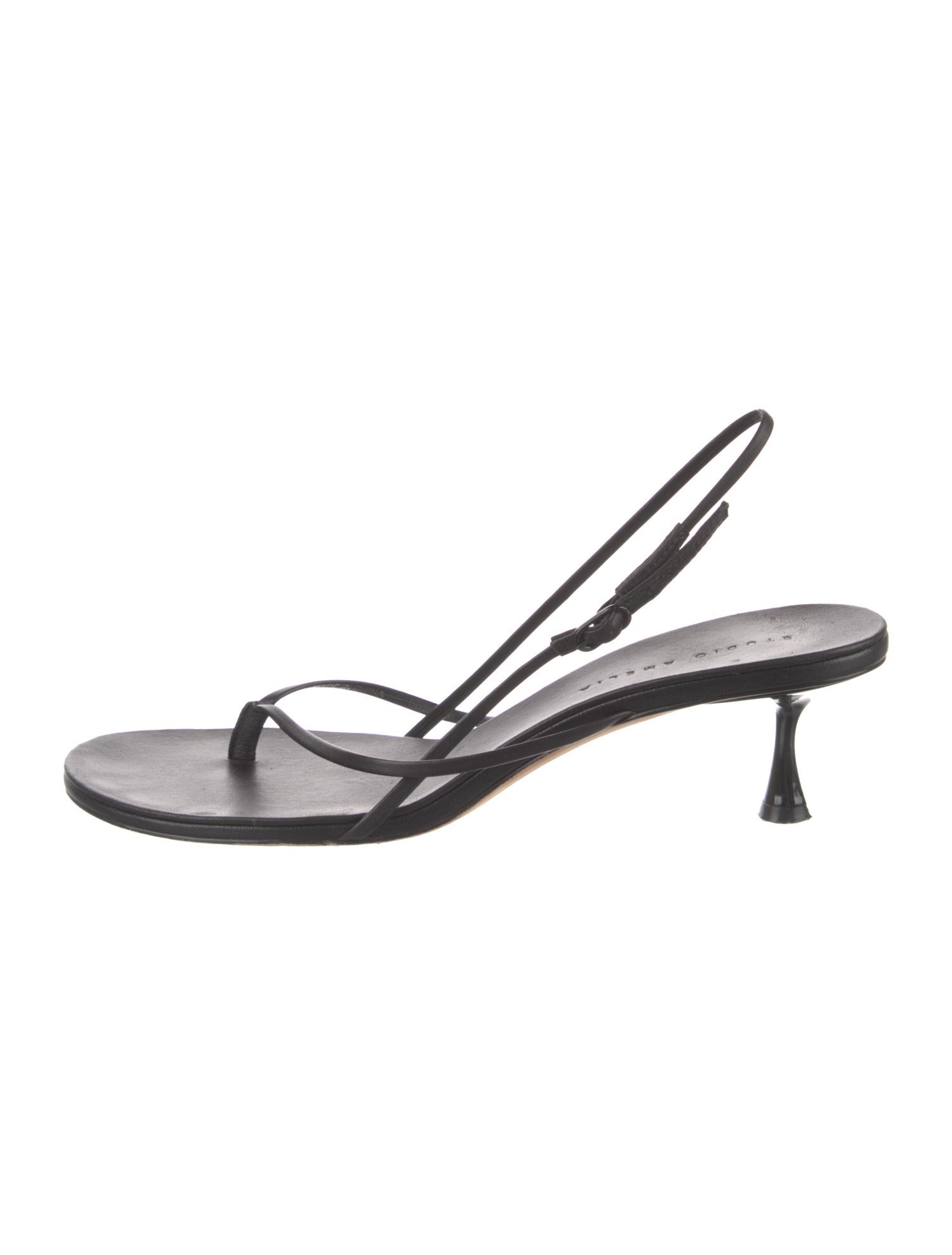 Studio Amelia Leather Slingback Sandals