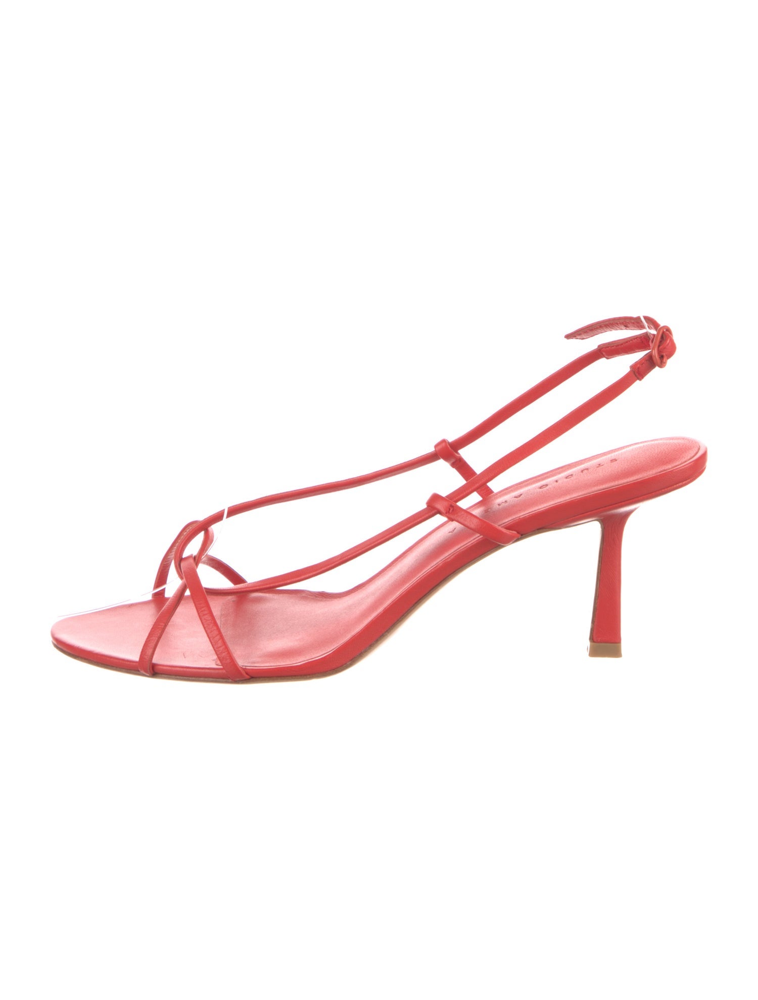 Studio Amelia Leather Slingback Sandals