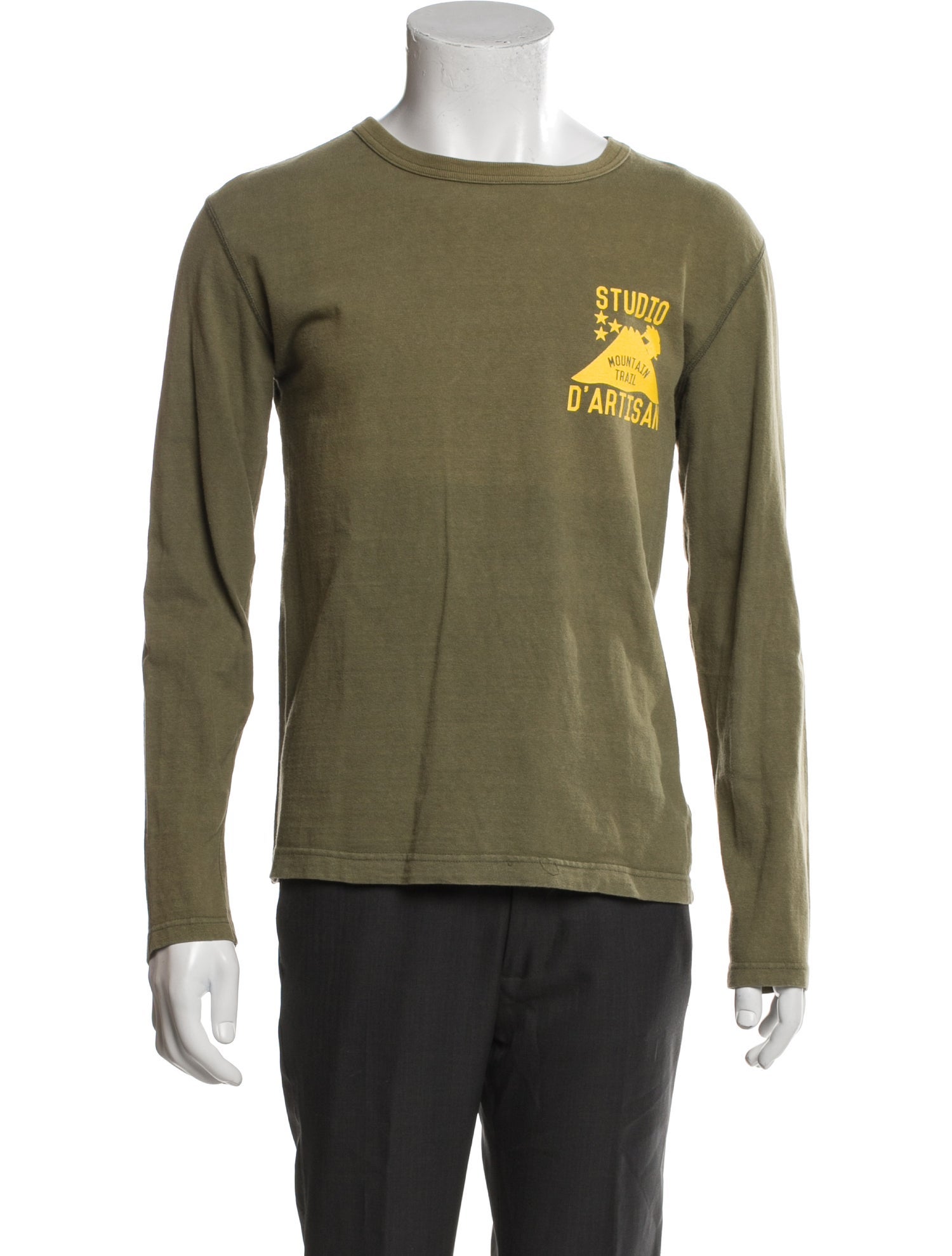 Studio D'Artisan Graphic Print Crew Neck T-Shirt