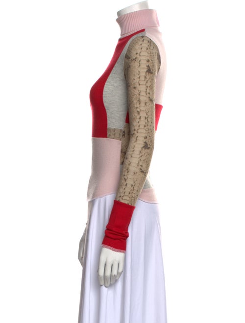 Studio Myke Printed Turtleneck Sweater