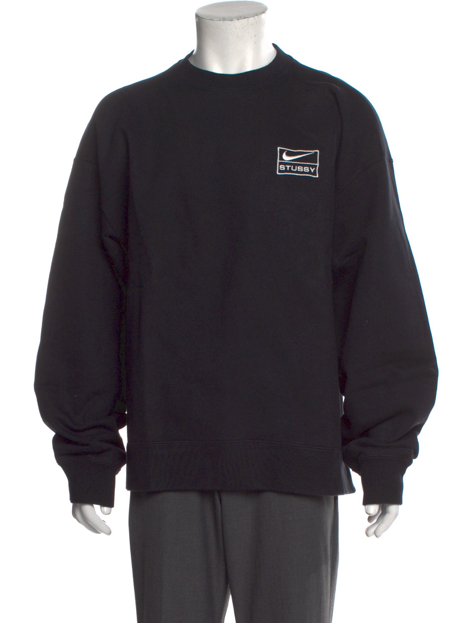 nike stussy crew neck