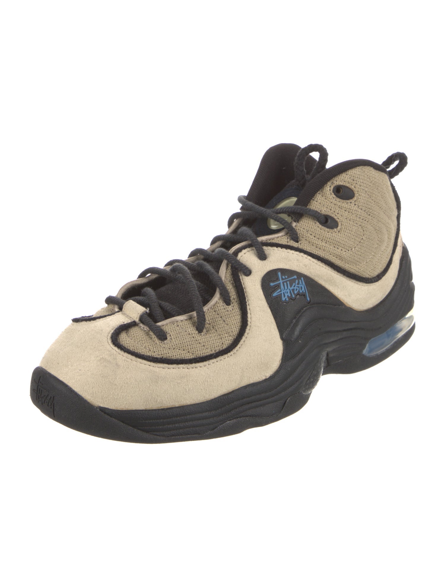 Stüssy x Nike Suede Printed Sneakers