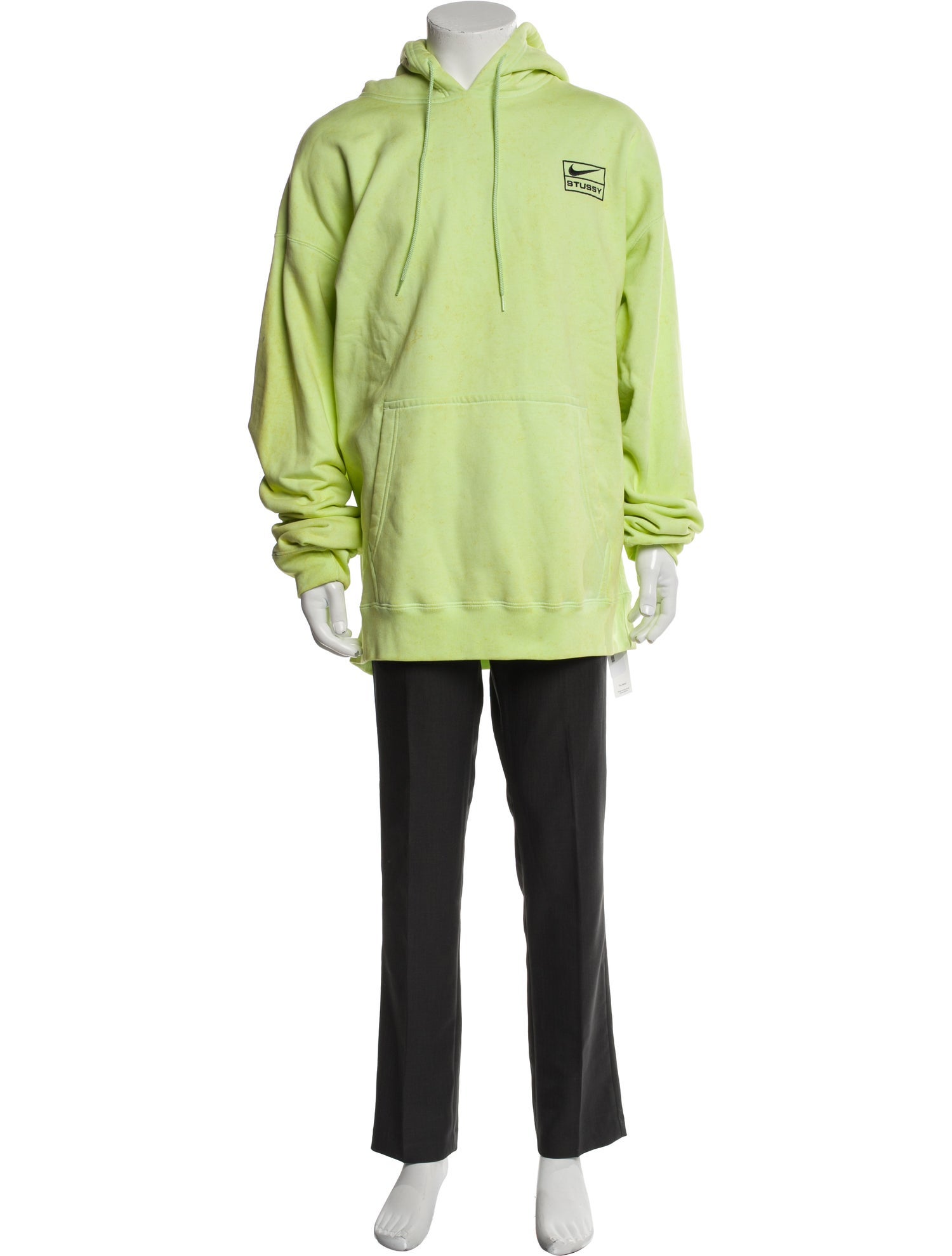 Stüssy x Nike Graphic Print Crew Neck Hoodie w/ Tags