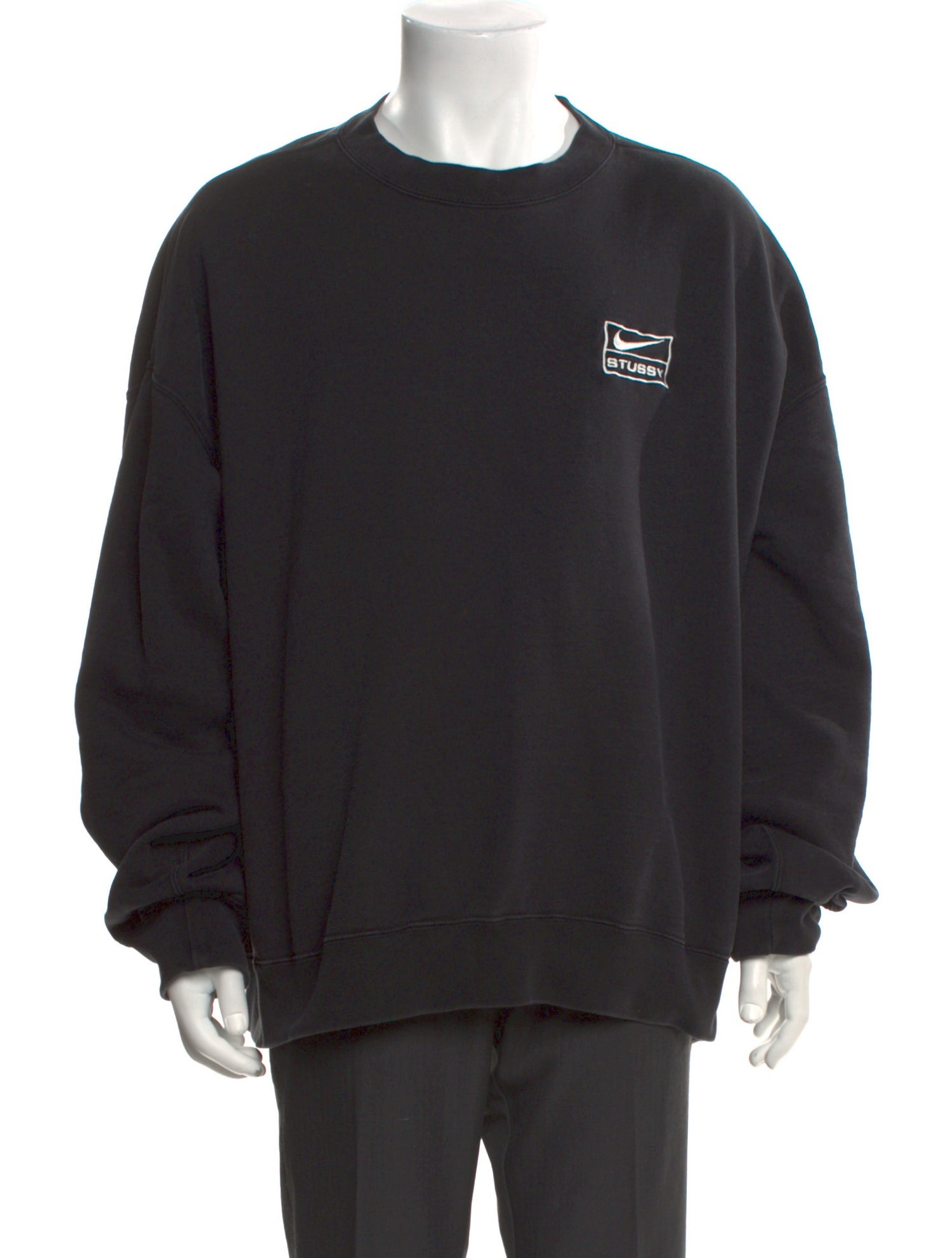 Stüssy x Nike Graphic Print Crew Neck Sweatshirt