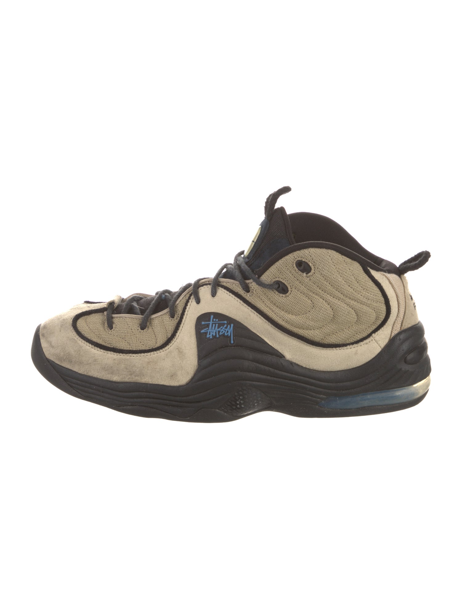 Stüssy x Nike Suede Printed Sneakers