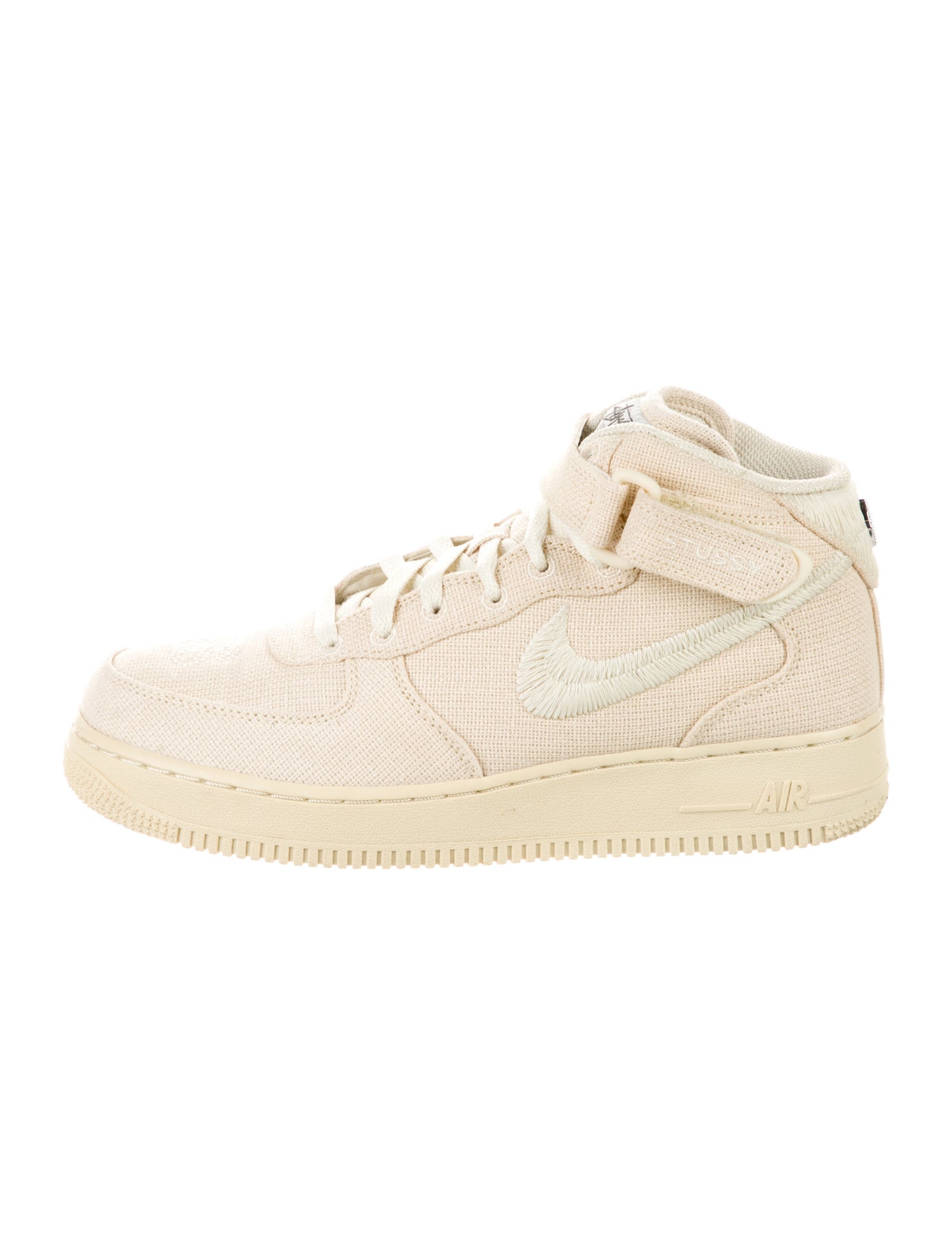 Stüssy x Nike Air Force 1 Mid Stussy Fossil Sneakers