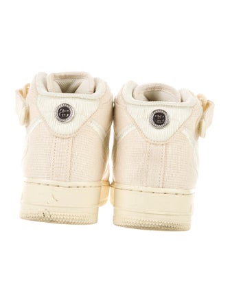 Stüssy x Nike Air Force 1 Mid Stussy Fossil Sneakers