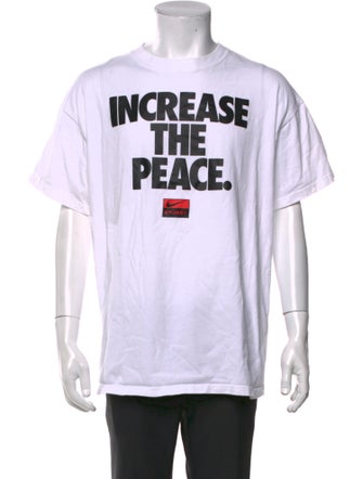 Stüssy x Nike Graphic Print Crew Neck T-Shirt