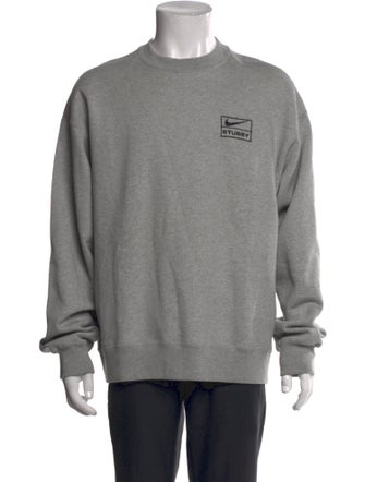 Stüssy x Nike Graphic Print Crew Neck Sweatshirt