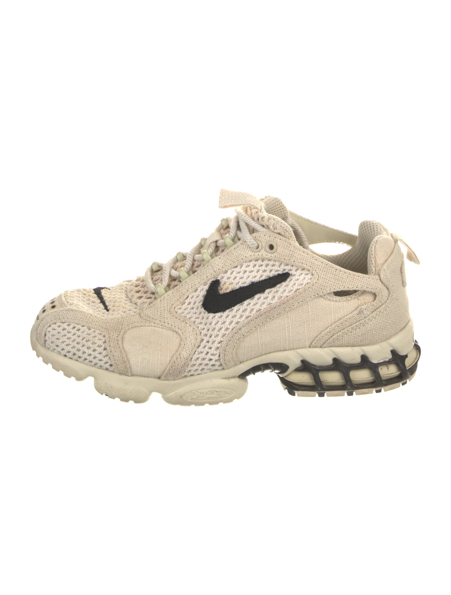 Stüssy x Nike Mesh Graphic Print Athletic Sneakers