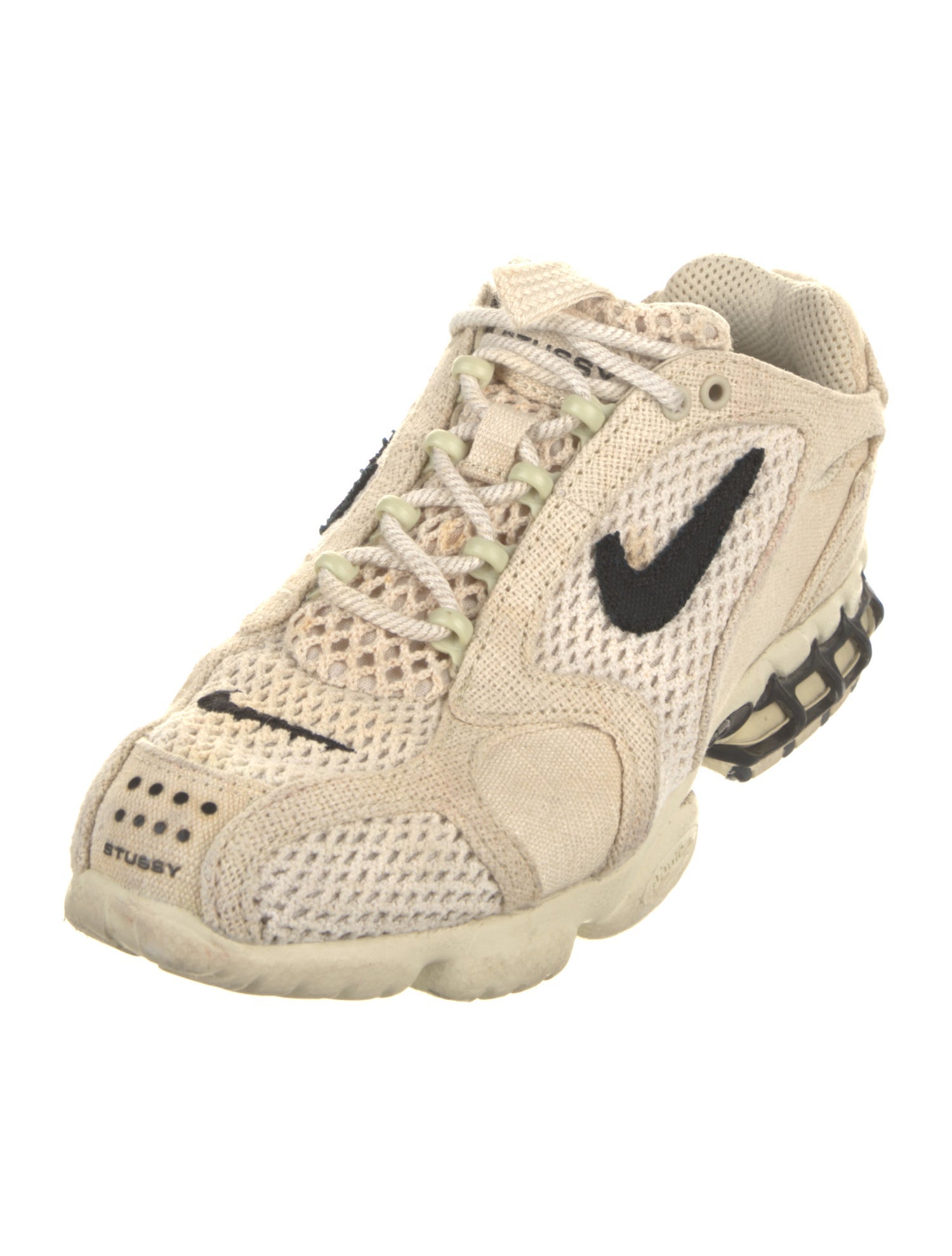 Stüssy x Nike Mesh Graphic Print Athletic Sneakers