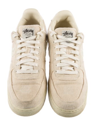 Stüssy x Nike Air Force 1 Low 'Stussy Fossil' Sneakers
