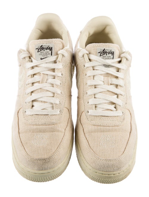 Stüssy x Nike Air Force 1 Low 'Stussy Fossil' Sneakers