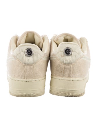 Stüssy x Nike Air Force 1 Low 'Stussy Fossil' Sneakers