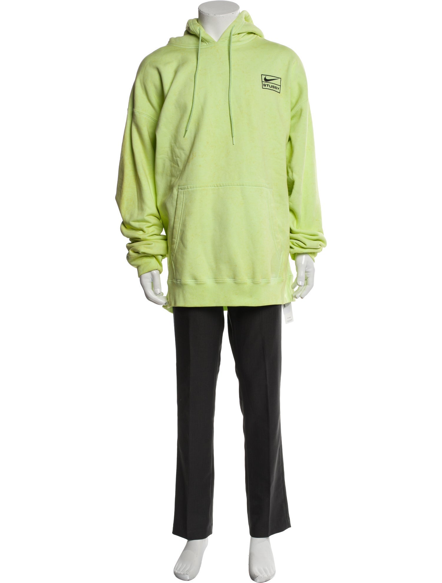 Stüssy x Nike Graphic Print Crew Neck Hoodie w/ Tags