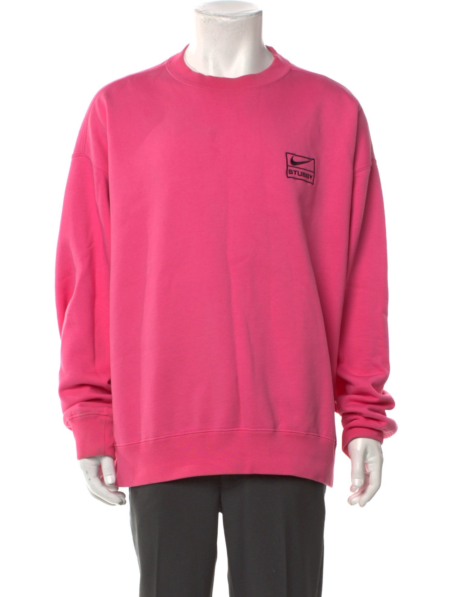 Stüssy x Nike Graphic Print Crew Neck Pullover