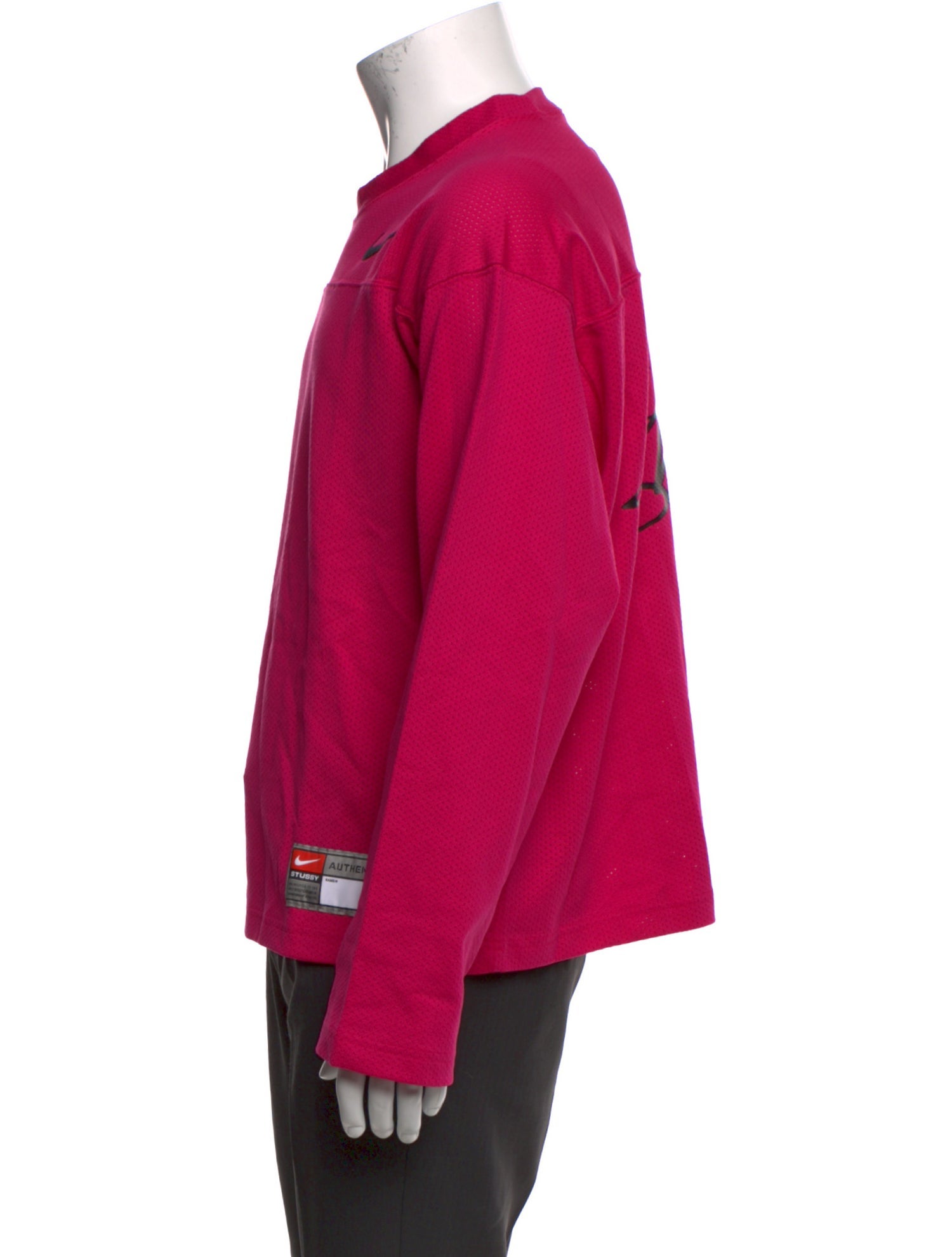 Stüssy x Nike Graphic Print Crew Neck T-Shirt w/ Tags