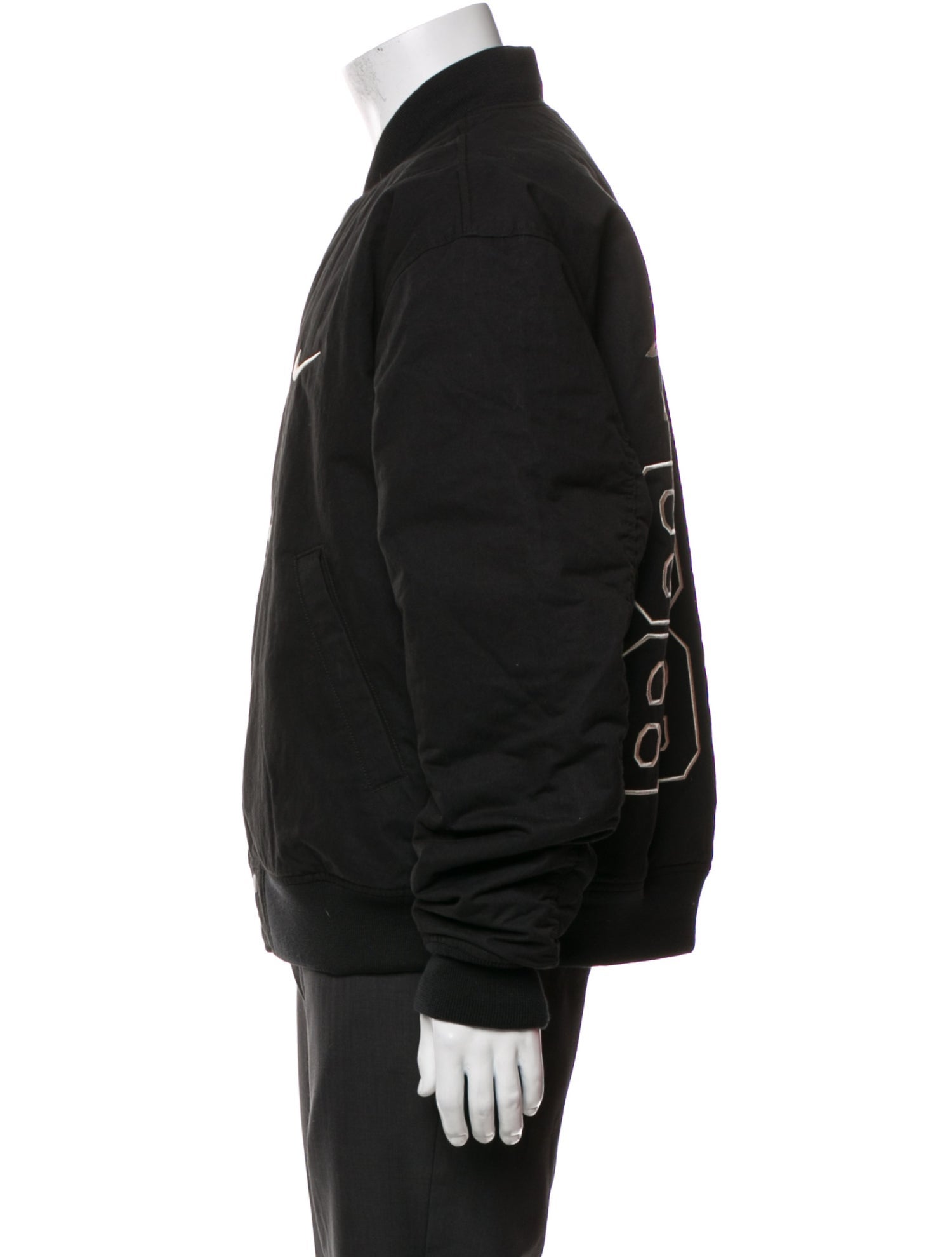 Stüssy x Nike Graphic Print Bomber Jacket