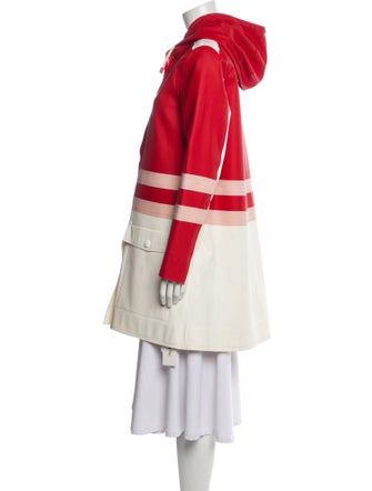 Stutterheim x Marni PVC Colorblock Pattern Trench Coat