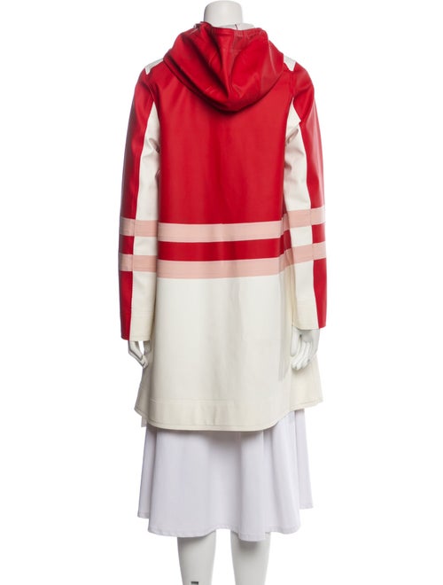 Stutterheim x Marni PVC Colorblock Pattern Trench Coat