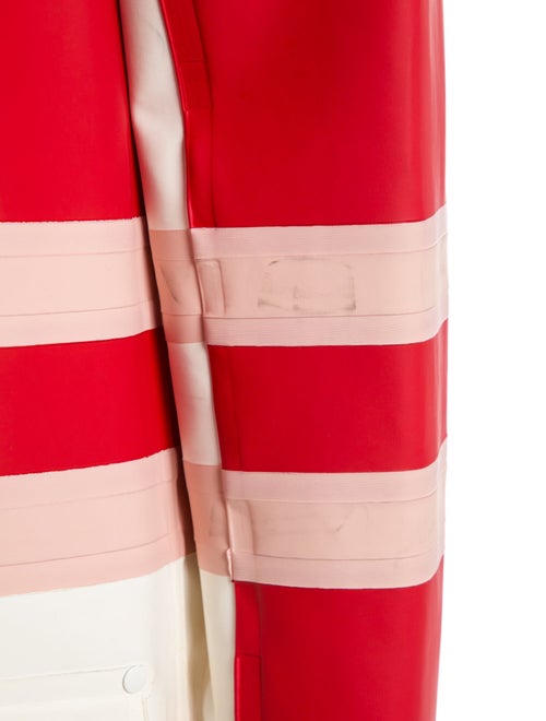 Stutterheim x Marni PVC Colorblock Pattern Trench Coat