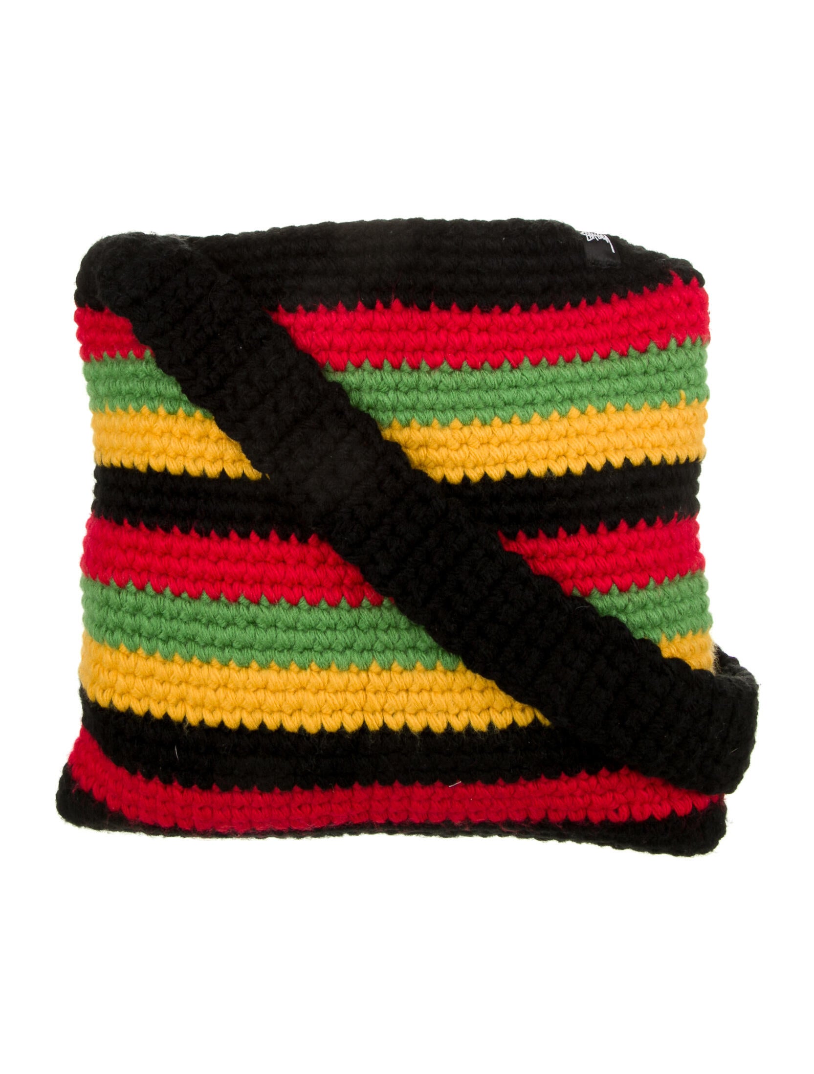 Stüssy Knit Shoulder Bag w/ Tags Black Shoulder Bags, Handbags