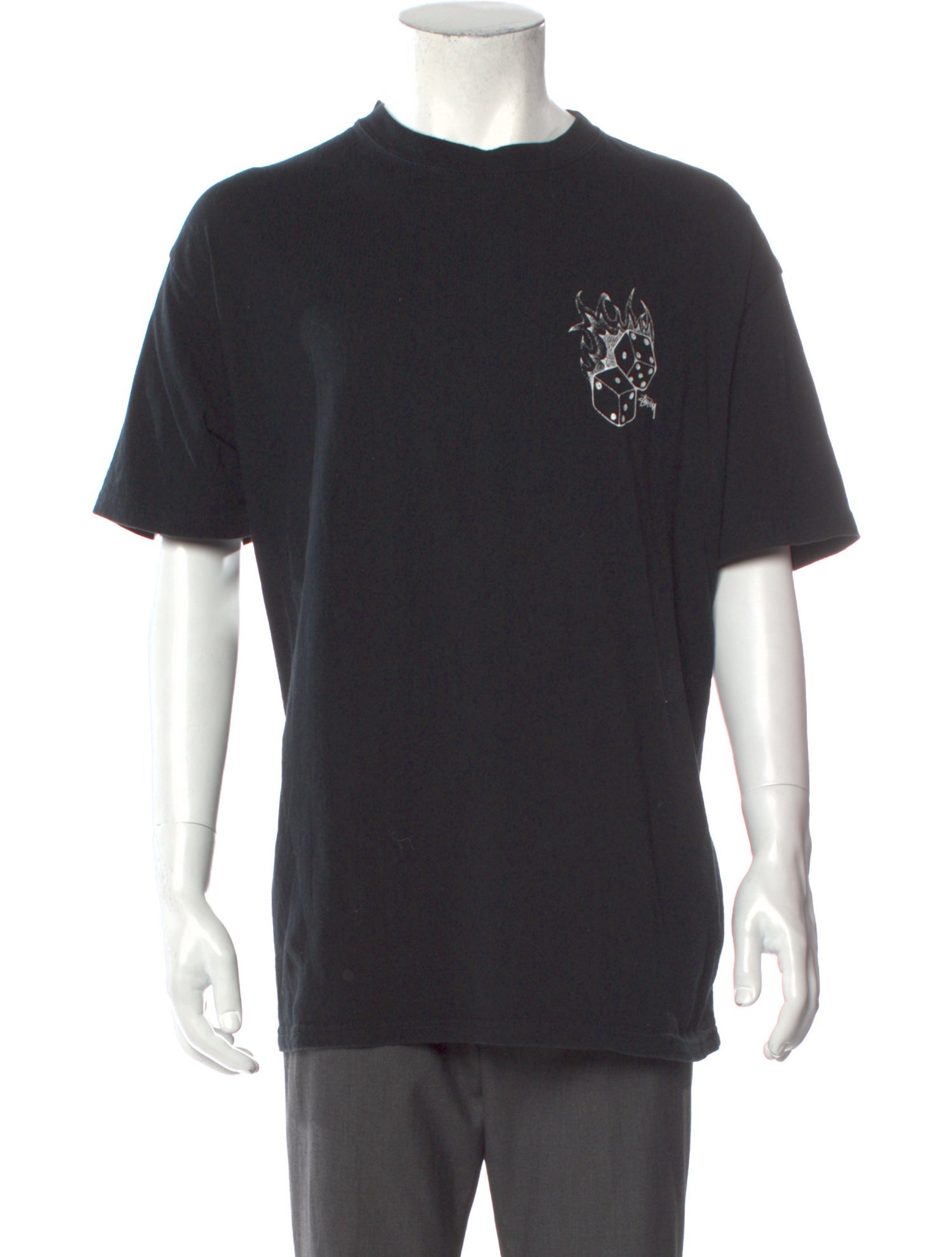 Stüssy Graphic Print Crew Neck T-Shirt