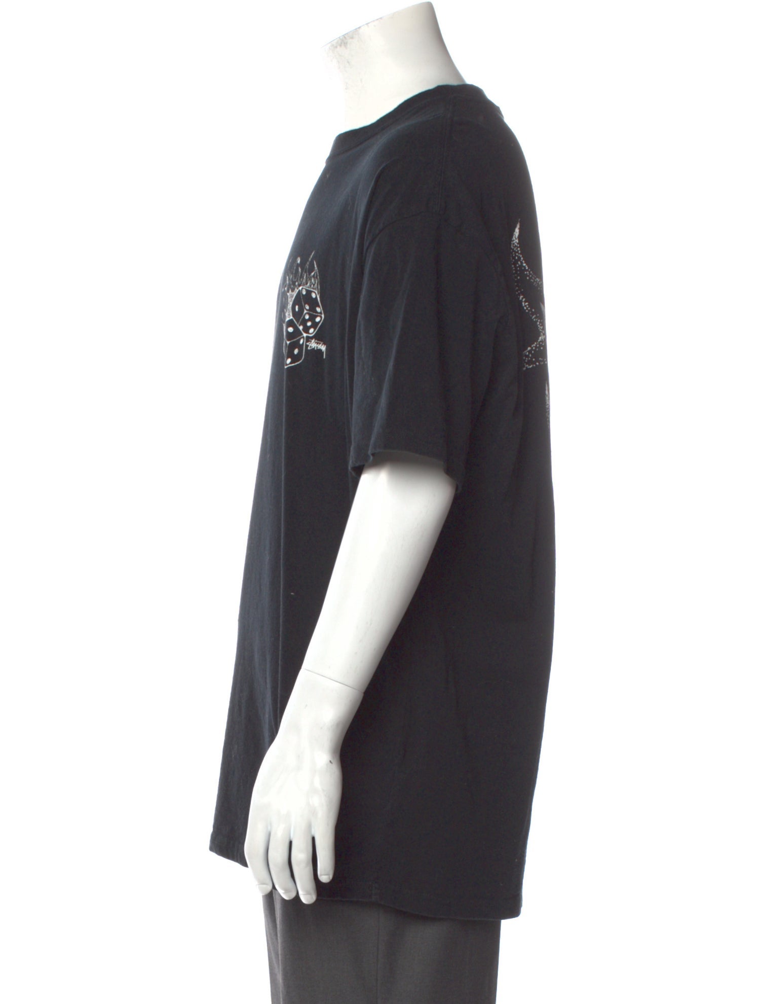 Stüssy Graphic Print Crew Neck T-Shirt