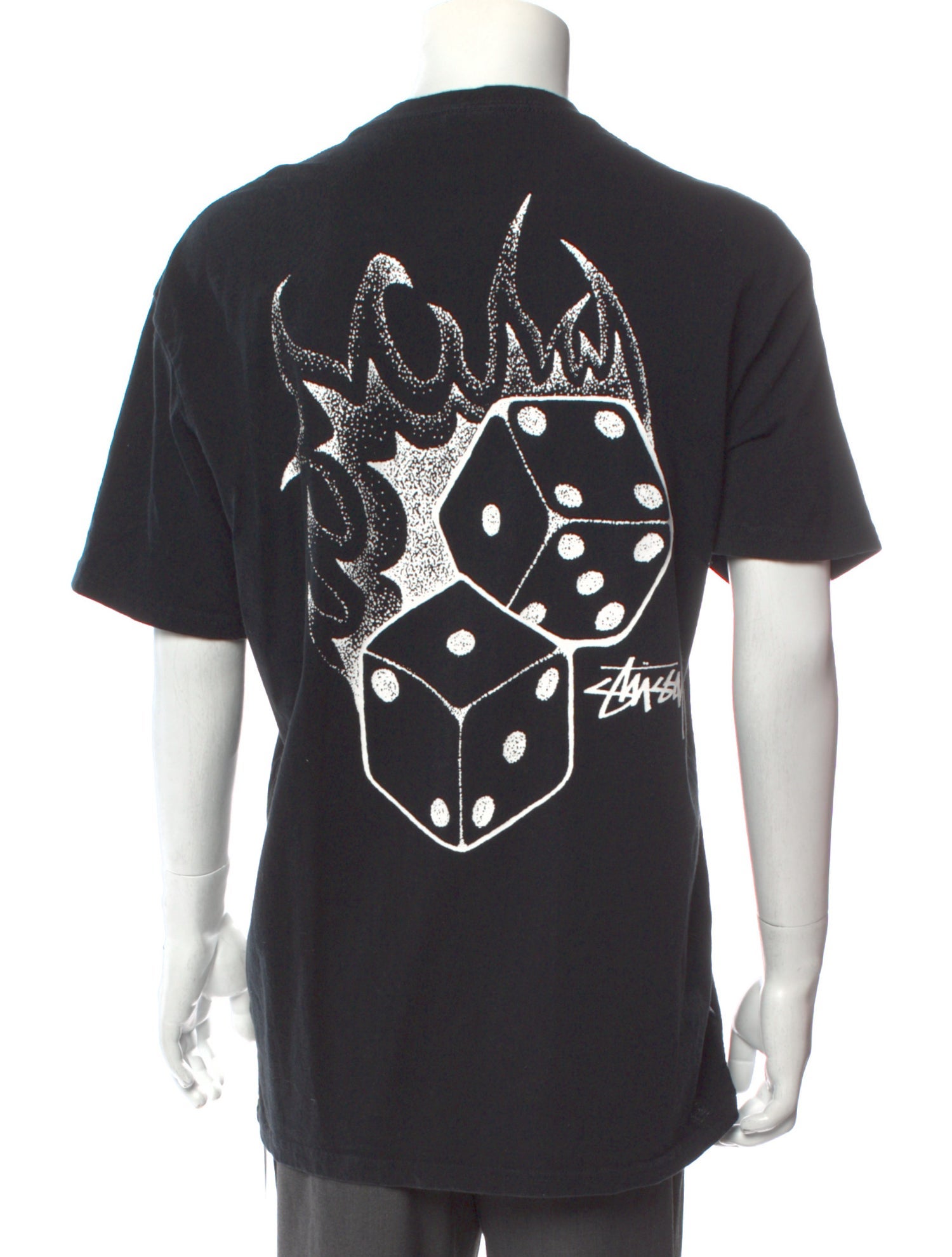 Stüssy Graphic Print Crew Neck T-Shirt