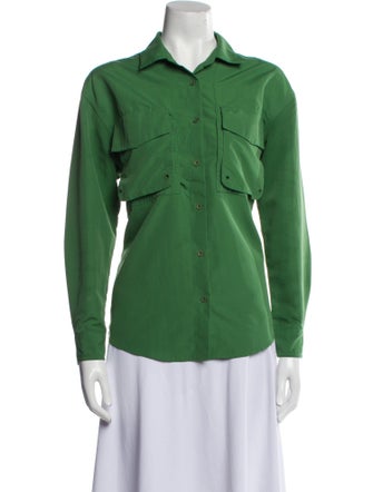 Stüssy Long Sleeve Button-Up Top