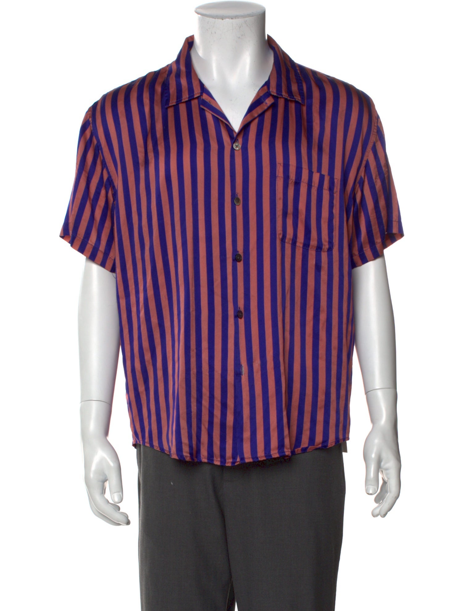 Stüssy Silk Striped Shirt