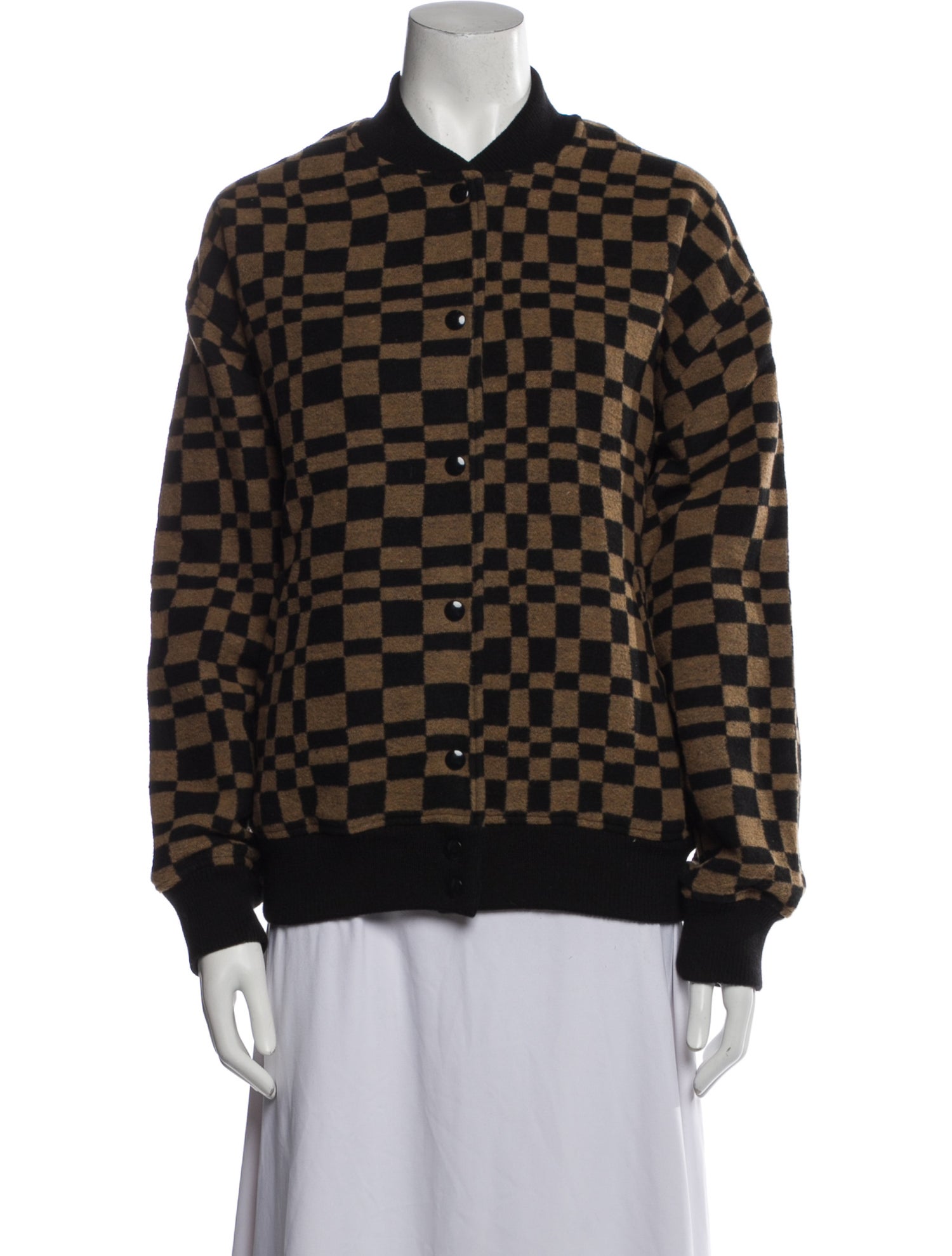 Stüssy Printed Bomber Jacket - Brown Jackets, Clothing