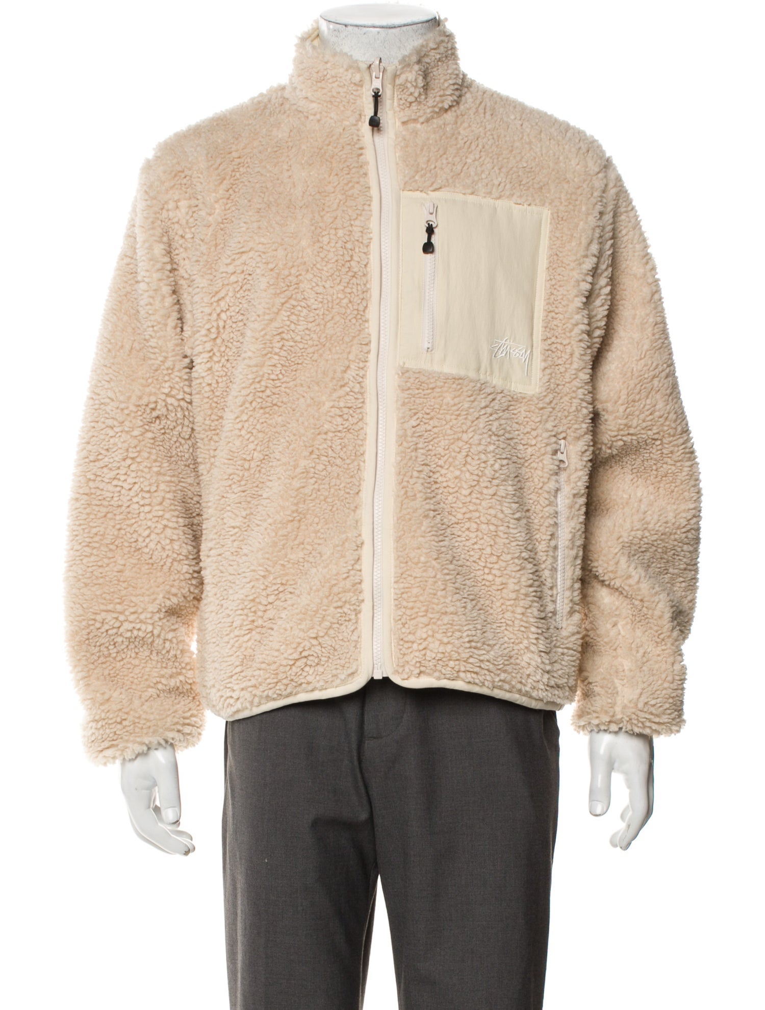 Stüssy Colorblock Pattern Jacket